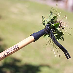 grampas grandpas puller tool weeder garden weed remover snatcher dandelion stand up heavy duty