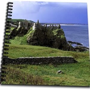 3dRose db_82010_2 Dunluce Castle, County Antrim, Northern Ireland-Eu15 Rer0004-Ric Ergenbright-Memory Book, 12 by 12-Inch