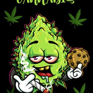 CANNABIS: Funny Weed Coloring Book for Potheads Cannabis Coloring Books for Adults